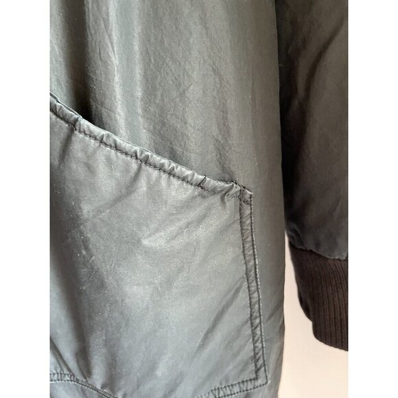 Diesel Black Coat Size Small - Picture 4 of 16